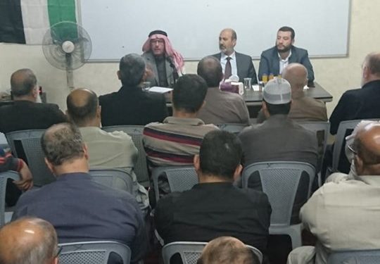 وفد من “تنفيذي العمل الإسلامي” يستعرض مع فرع وادي القصور التطورات الراهنة