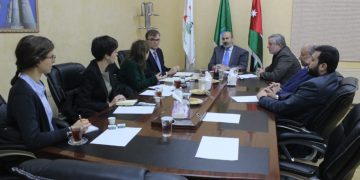 أمين عام “العمل الإسلامي” يستقبل السفير السويسري