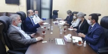 “العمل الإسلامي” يستقبل وفداً من مراقبي الاتحاد الاوروبي للانتخابات