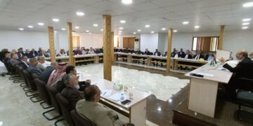 خلال لقاء للمكتب التنفيذي مع رؤساء فروع الحزب…”العضايلة”: ندين تصريحات وزارة الخارجية التي ساوت بين الضحية في فلسطين والجلاد الصهيوني